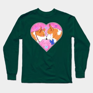 Corgi Love Long Sleeve T-Shirt